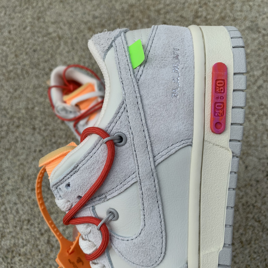 Nike Dunk Low Off-White Lot 40 - DesignerGu