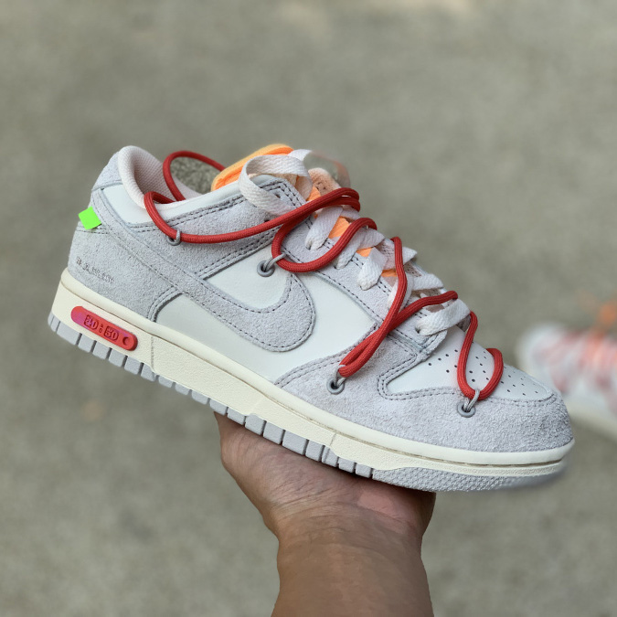 Nike Dunk Low Off-White Lot 40 - DesignerGu