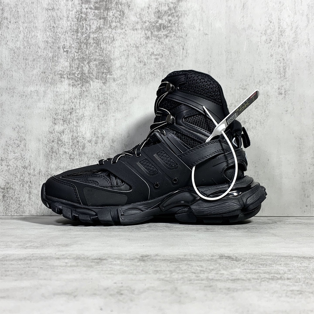 Balenciaga Men's Track Hike Sneaker In Black - DesignerGu