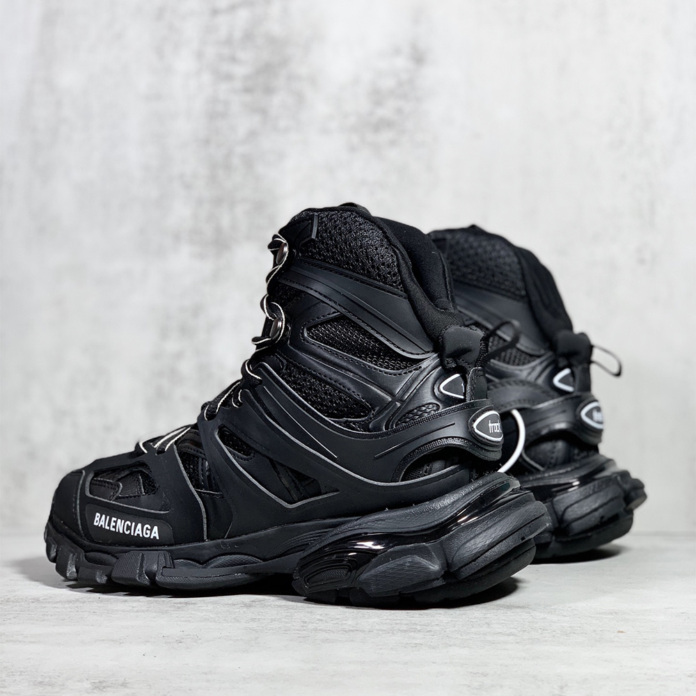 Balenciaga Men's Track Hike Sneaker In Black - DesignerGu