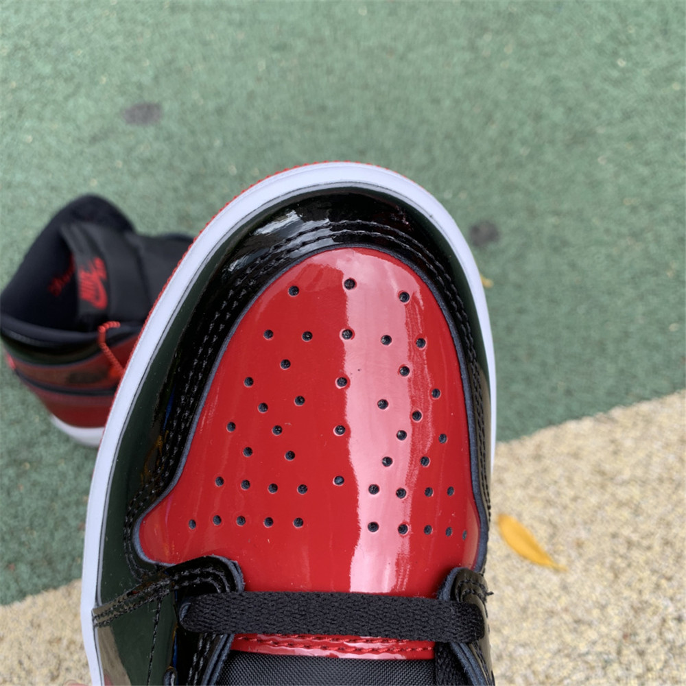 Jordan AJ1 High OG “Bred Patent” - DesignerGu