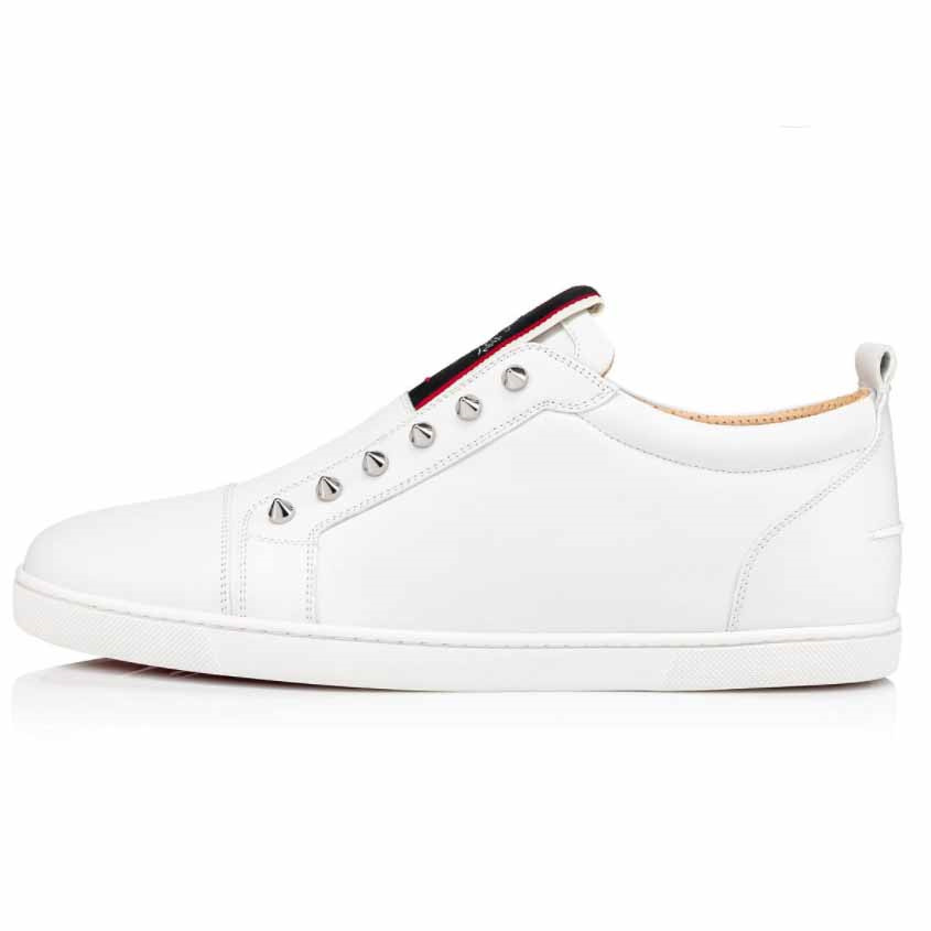 Christian Louboutin F.A.V Fiqeu A Vontade White Calf  - DesignerGu