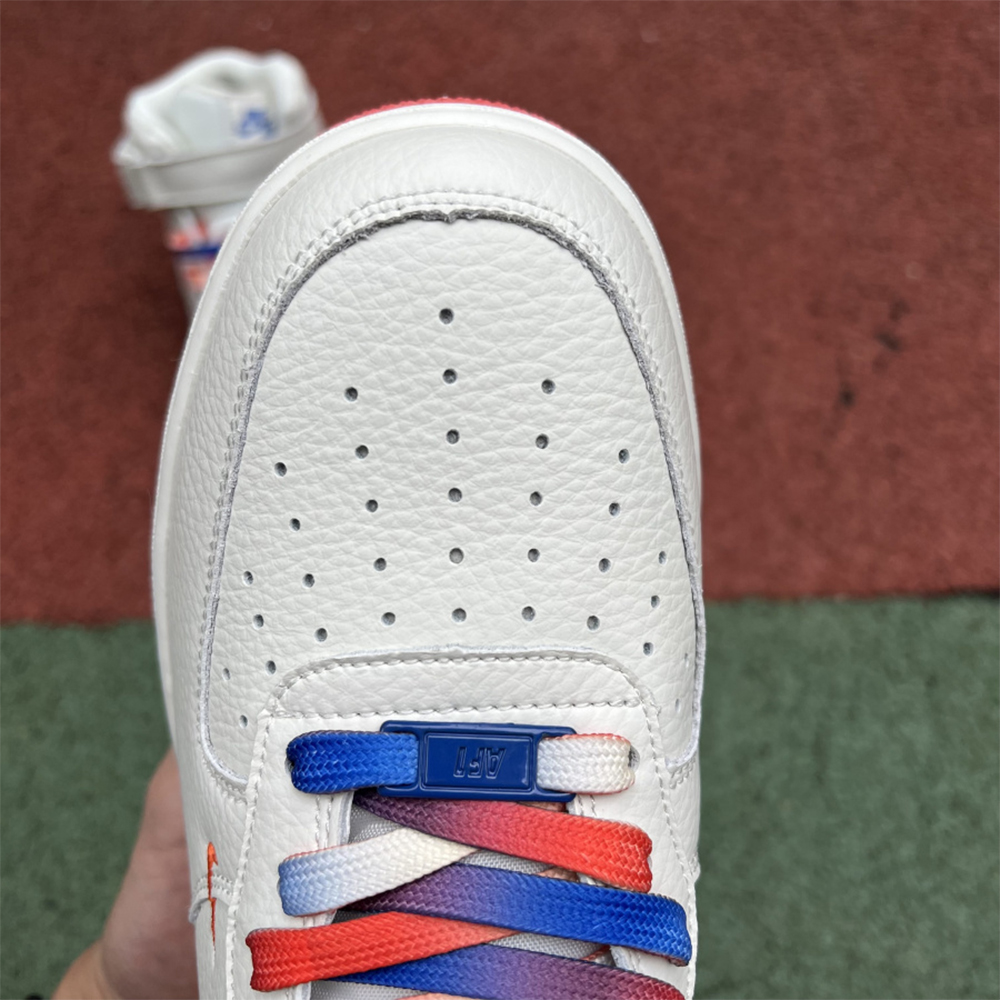 Nike Air Force 1 Mid NYC Rainbow Sneaker - DesignerGu