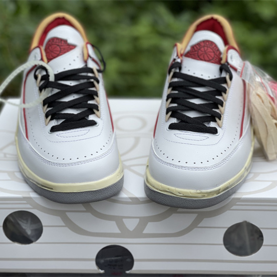 Jordan Offwhite X AJ2 Low DJ4375-106 - DesignerGu