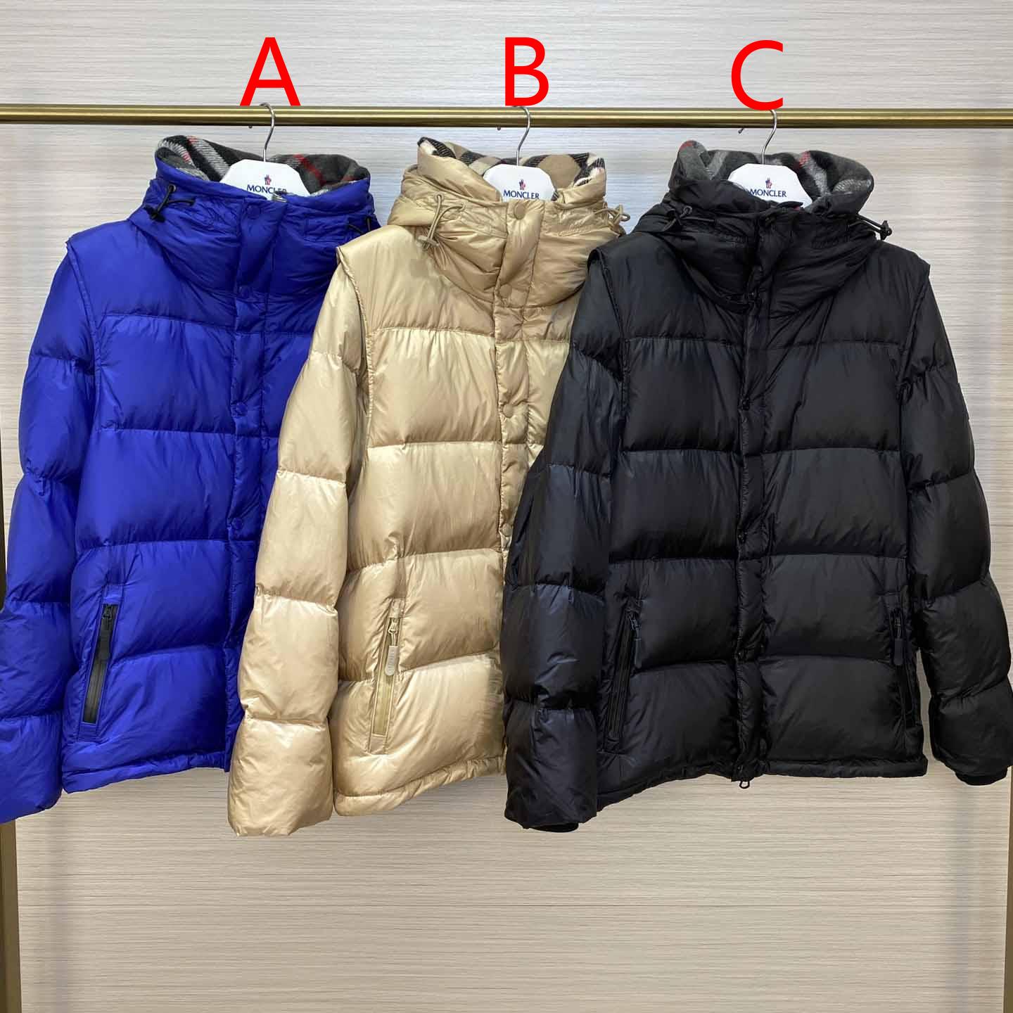 Burberry Logo Print Down Jacket - DesignerGu