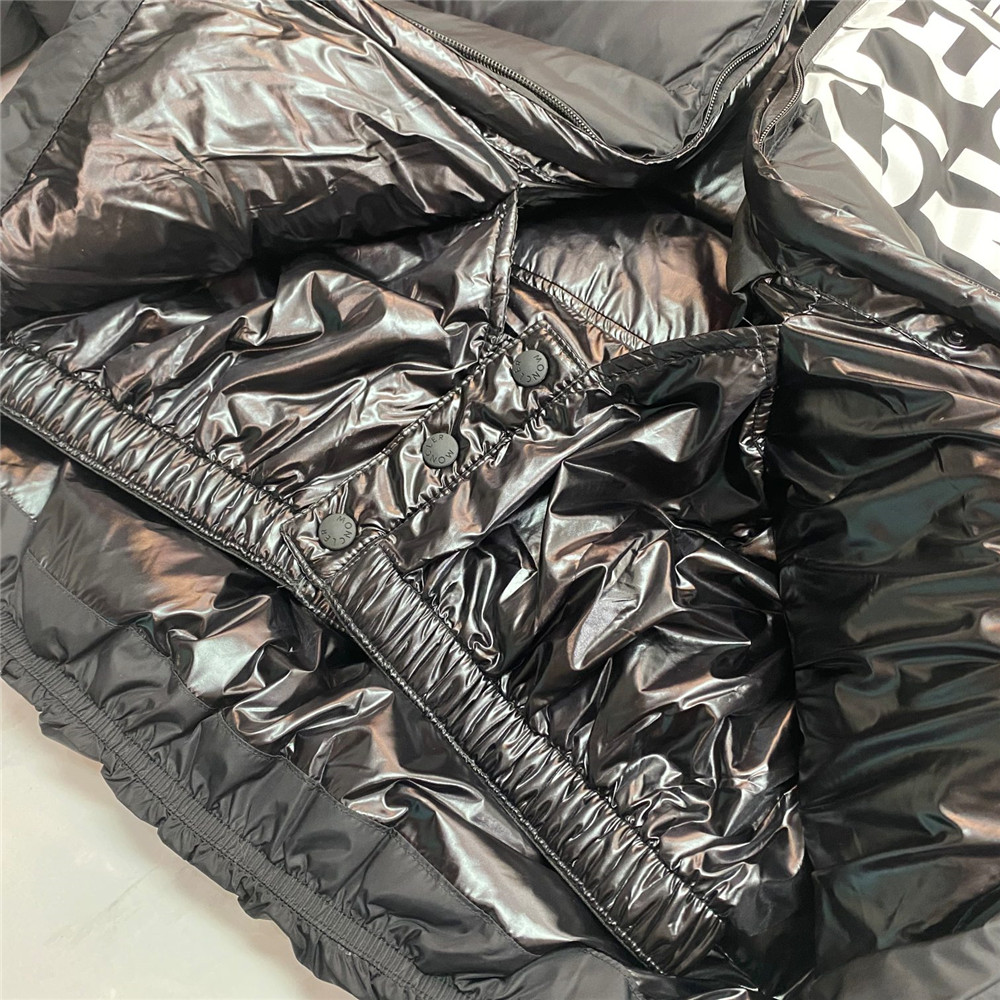 Moncler Grenoble Down Jacket In Black - DesignerGu