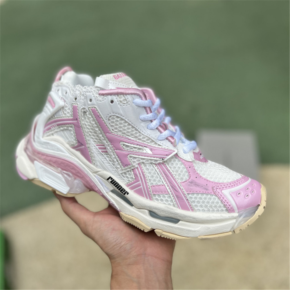 Balenciaga Track Sneaker In Cherry Pink  - DesignerGu