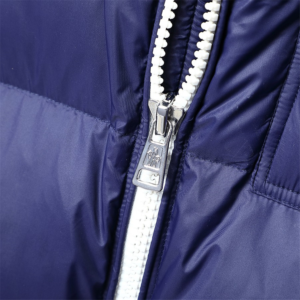 Moncler Montbeliard Short Down Jacket(Blue) - DesignerGu