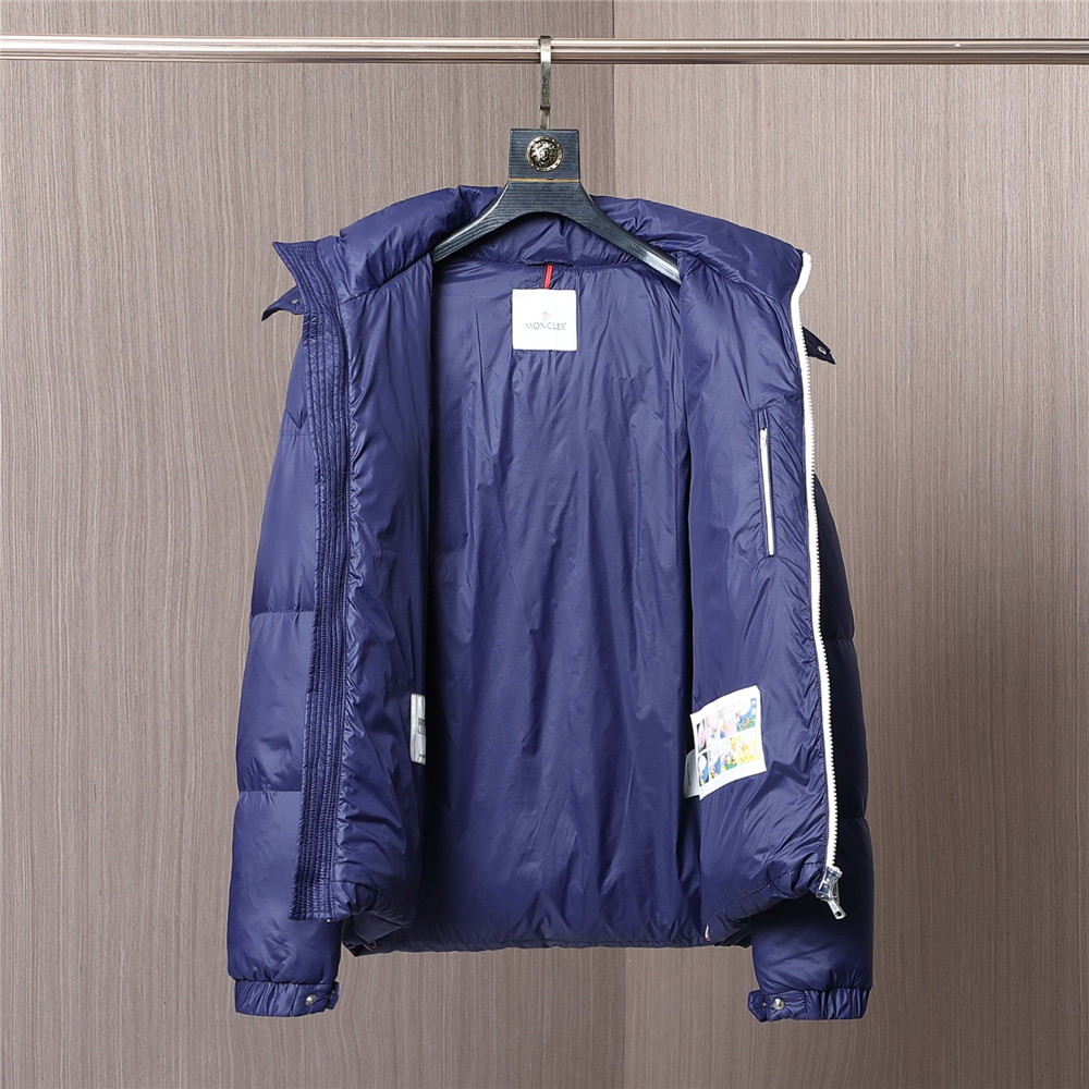 Moncler Montbeliard Short Down Jacket(Blue) - DesignerGu