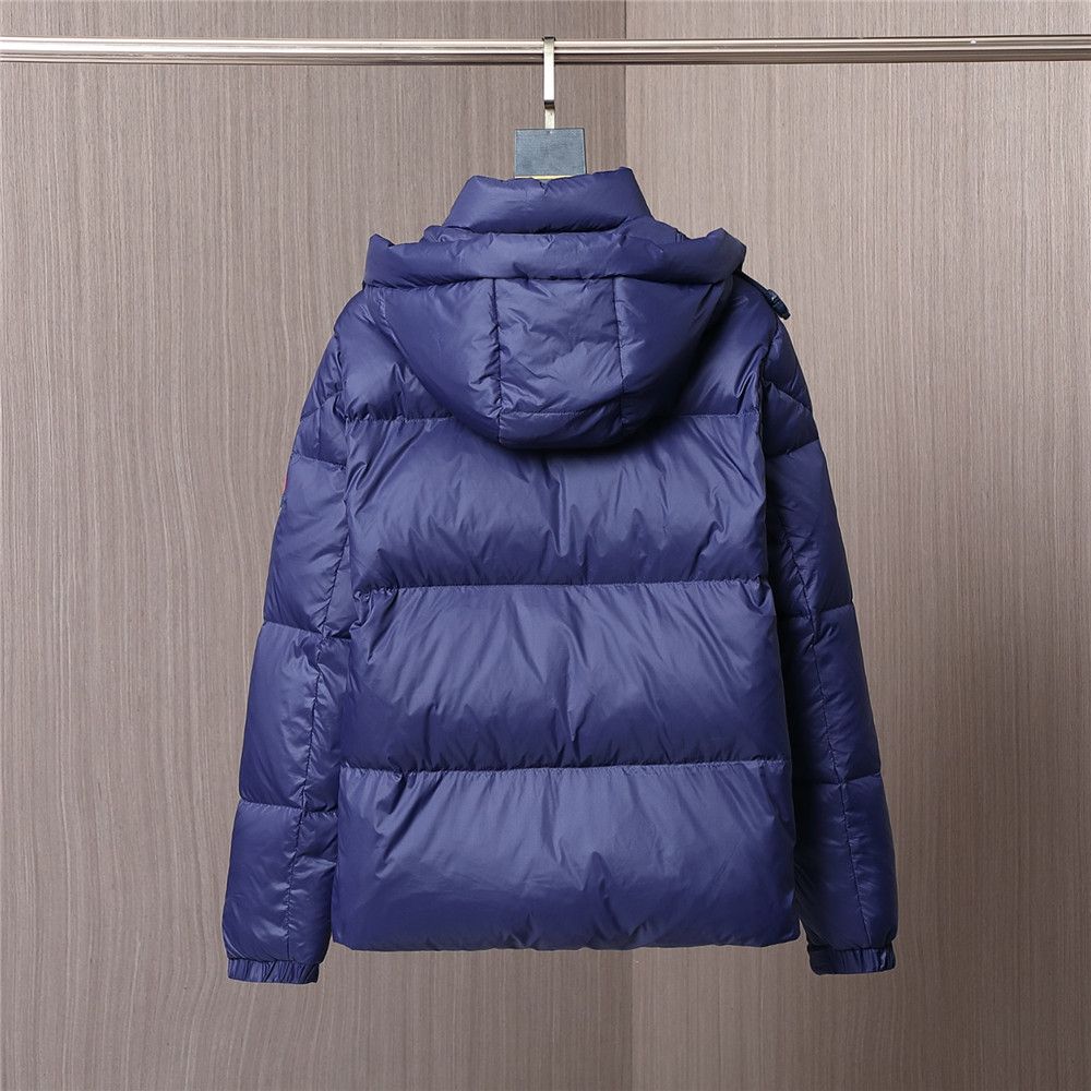 Moncler Montbeliard Short Down Jacket(Blue) - DesignerGu