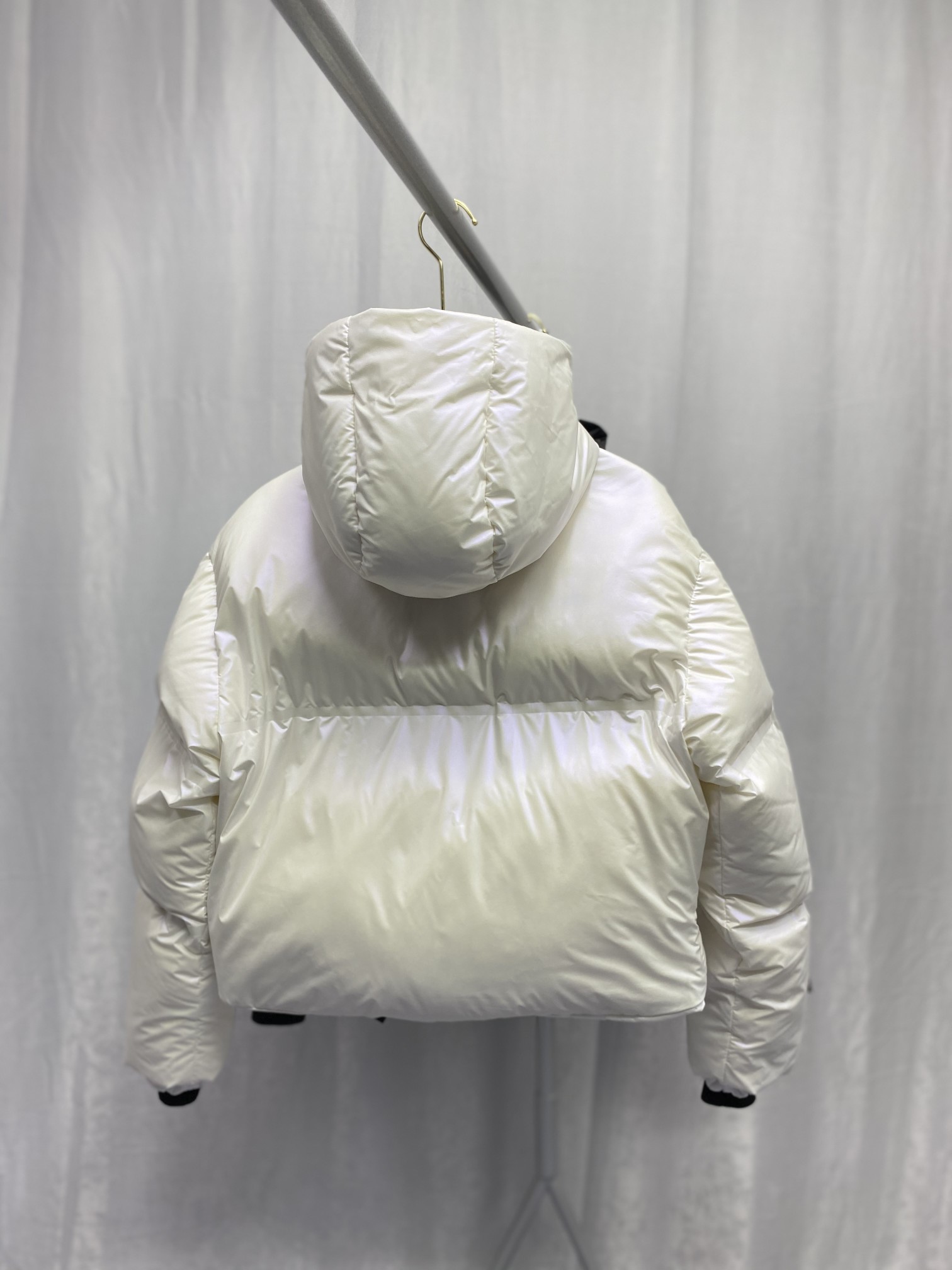 Prada Light Nylon Hooded Puffer Jacket - DesignerGu