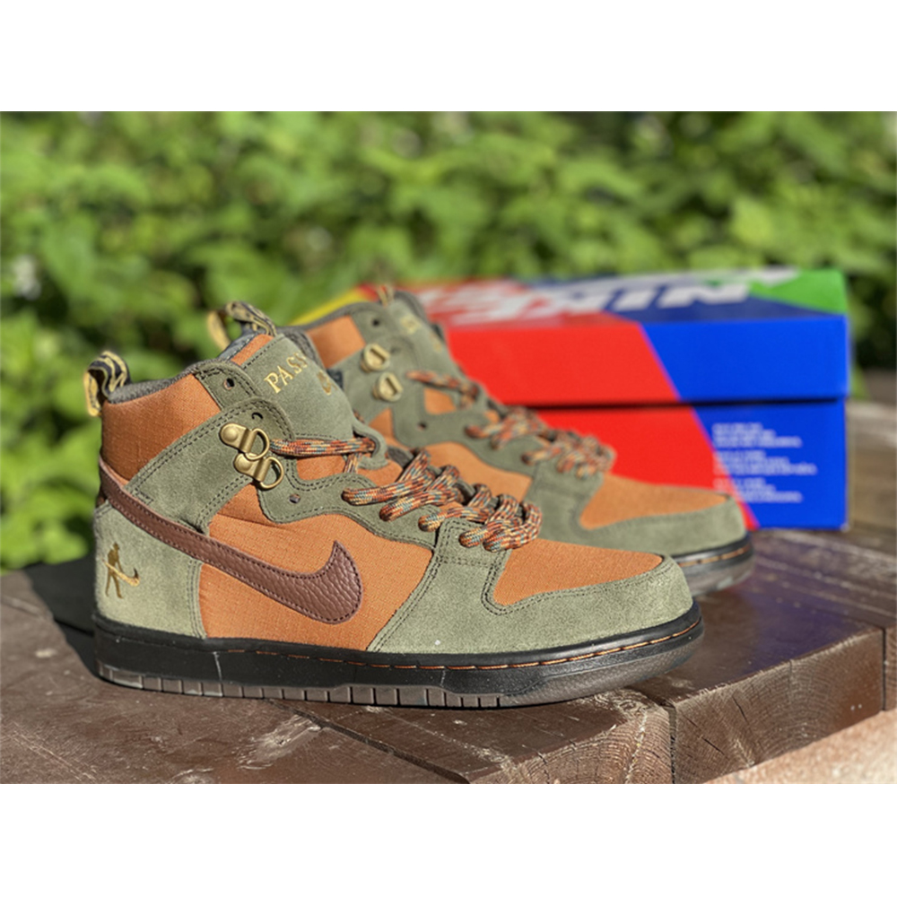 Pass~Port X Nike SB Dunk High "Workboot" - DesignerGu