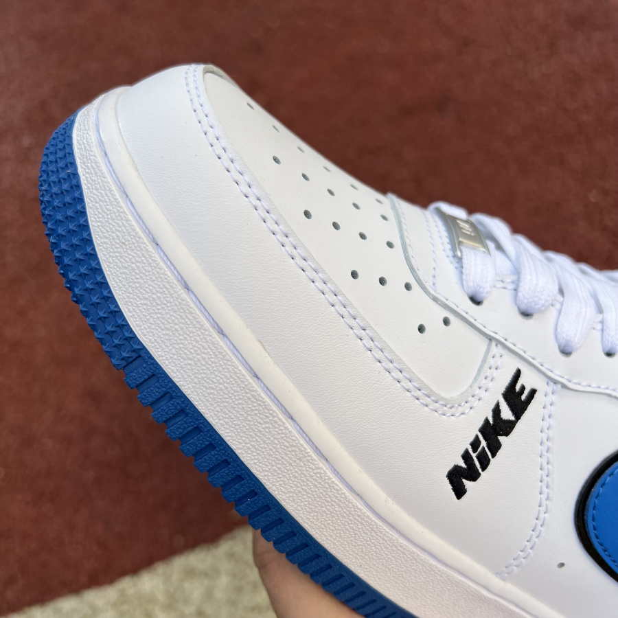 Nike Low Sneaker Air Force 1 '07 LV8 White Blue  - DesignerGu