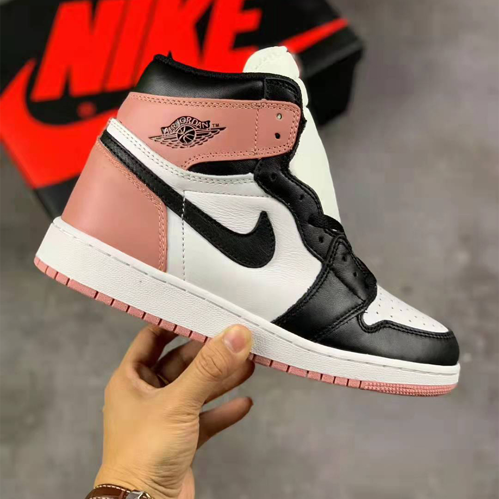 Jordan AJ1 Retro High OG NRG "Rust Pink" Sneaker - DesignerGu