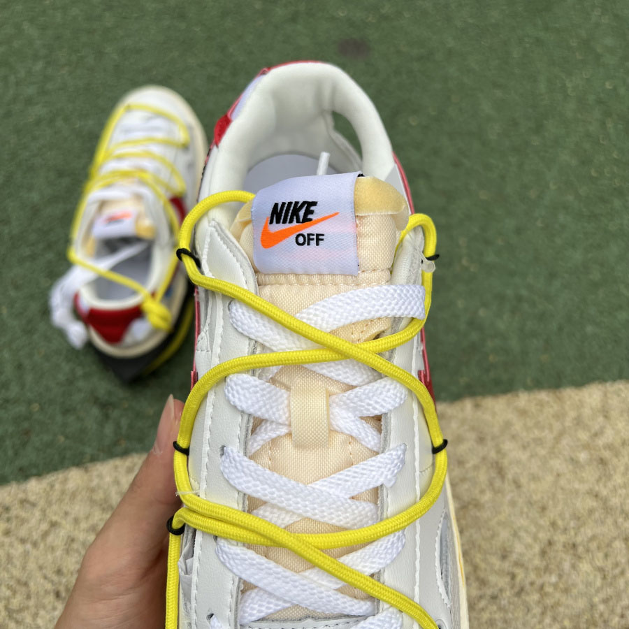 Off-White X Nike Blazer Low DH7863-100 - DesignerGu