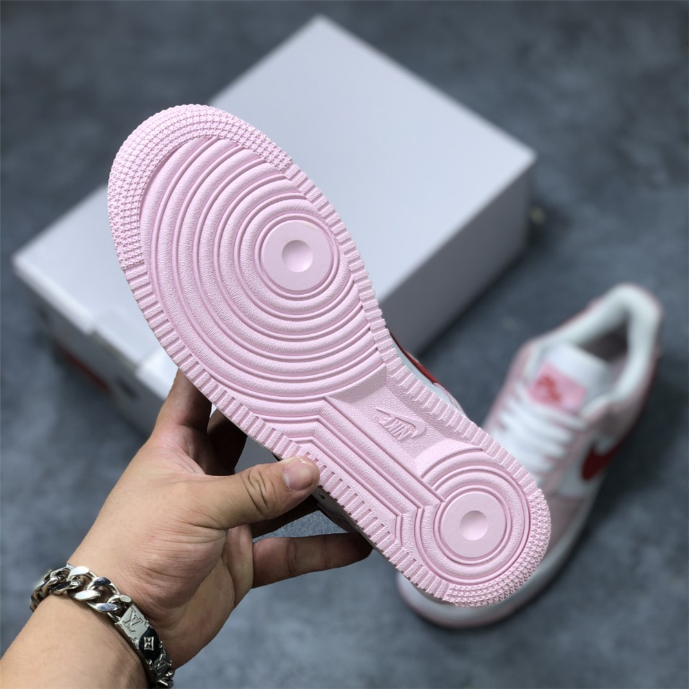 Nike Air Force Pink Valentine Sneaker - DesignerGu