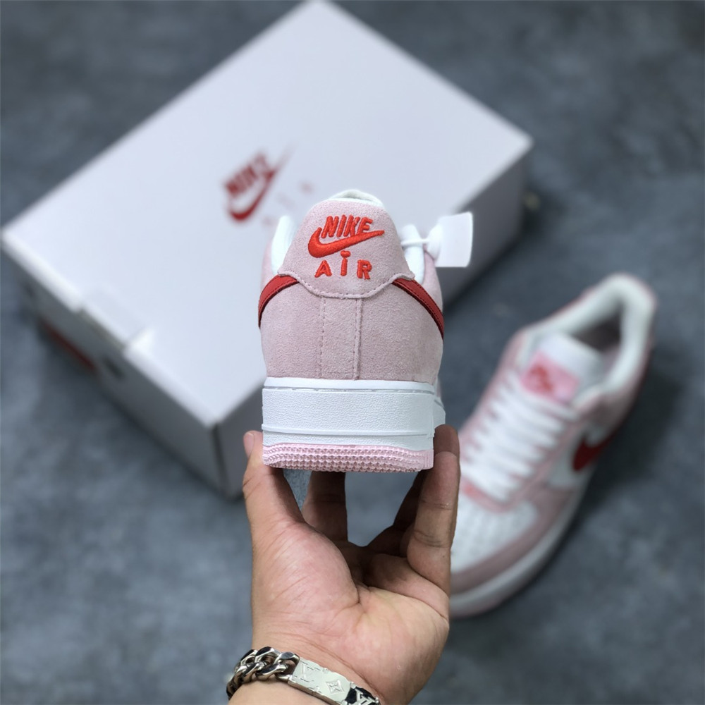 Nike Air Force Pink Valentine Sneaker - DesignerGu