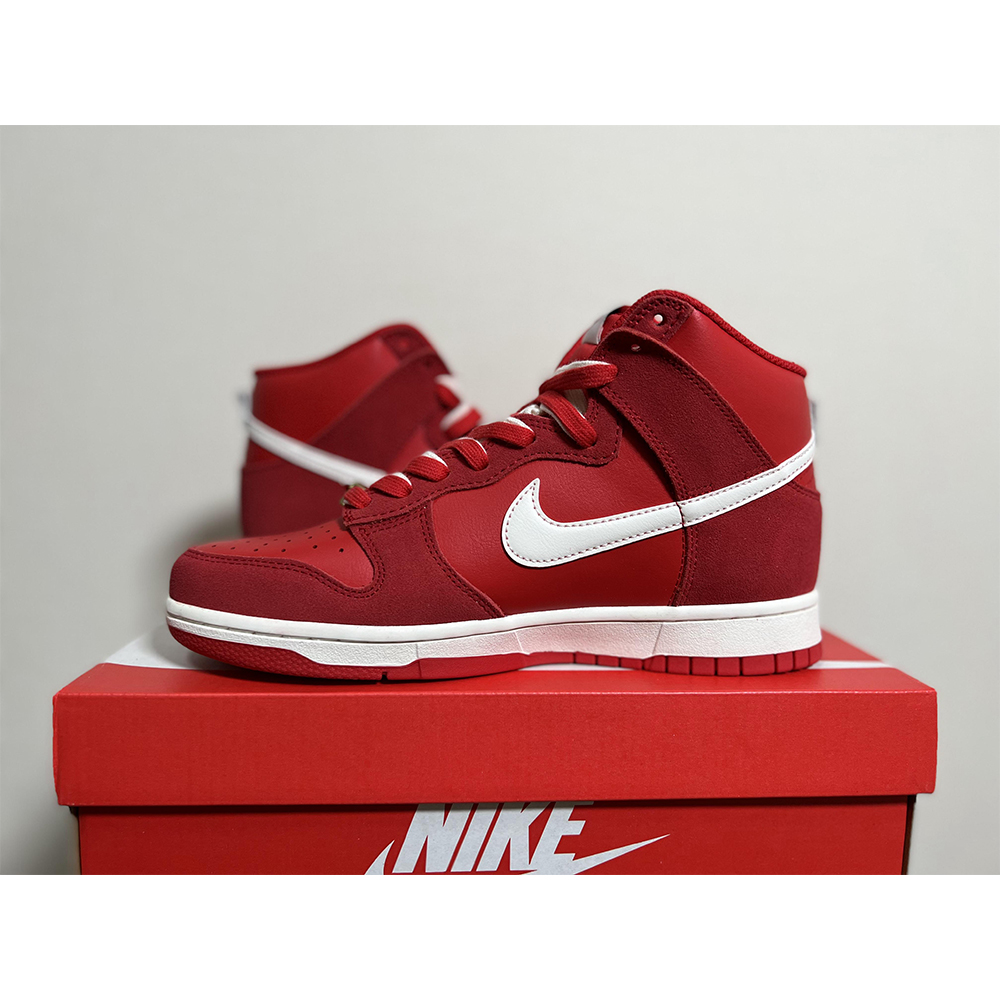 Nike Dunk High First Use Red Sneaker - DesignerGu