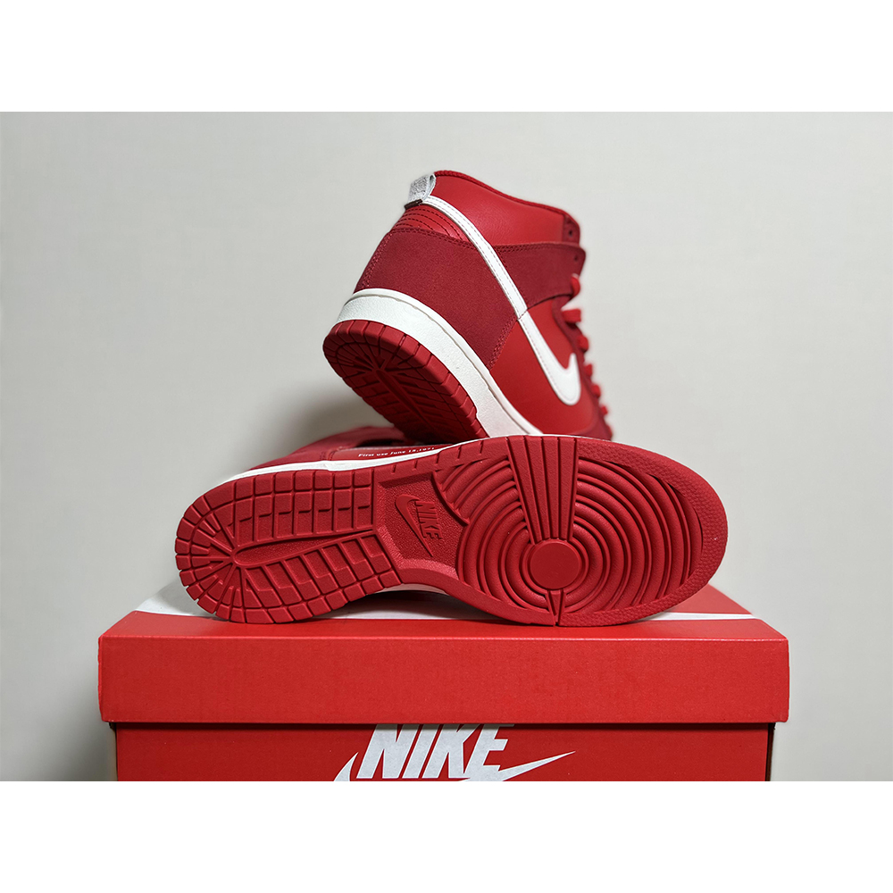 Nike Dunk High First Use Red Sneaker - DesignerGu