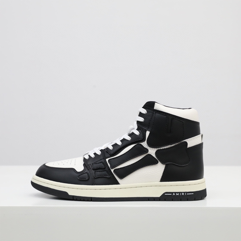 Amiri Skel-Top Hi Sneaker Black - DesignerGu