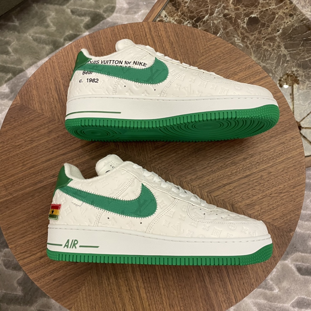 Louis Vuitton X Nike Air Force 1 Sneaker In White - DesignerGu