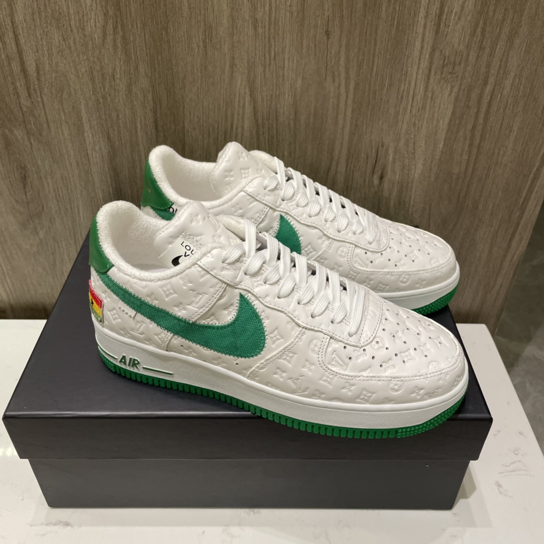 Louis Vuitton X Nike Air Force 1 Sneaker In White - DesignerGu