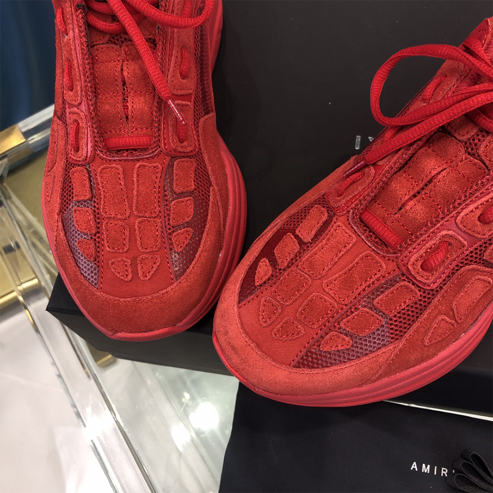 Amiri Bone Runner All Red - DesignerGu