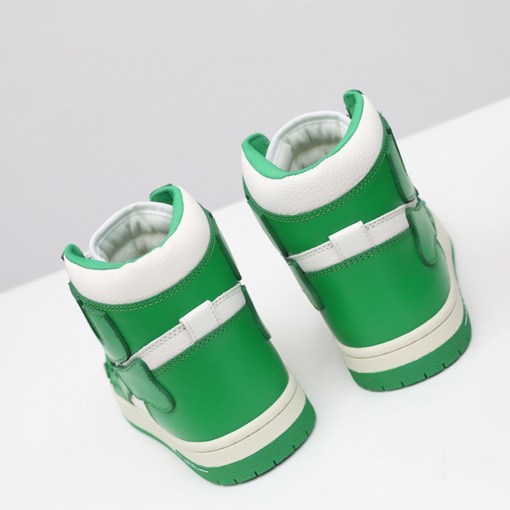 Amiri Skel-Top Hi Sneaker Green/White - DesignerGu