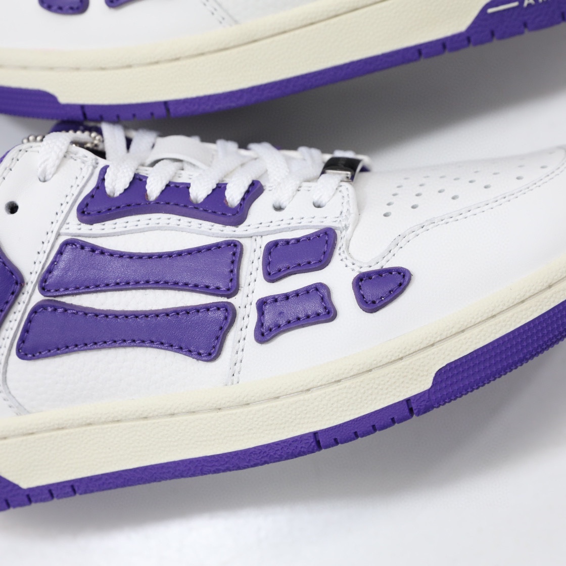 Amiri Skel-Top Low Sneaker Purple/White - DesignerGu