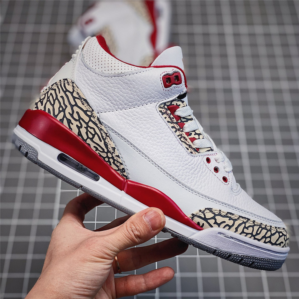 Air Jordan 3 Retro 'Cardinal Red' CT8532-126 Sneaker - DesignerGu