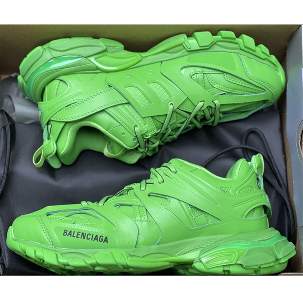 Balenciaga Track Sneaker In Green - DesignerGu