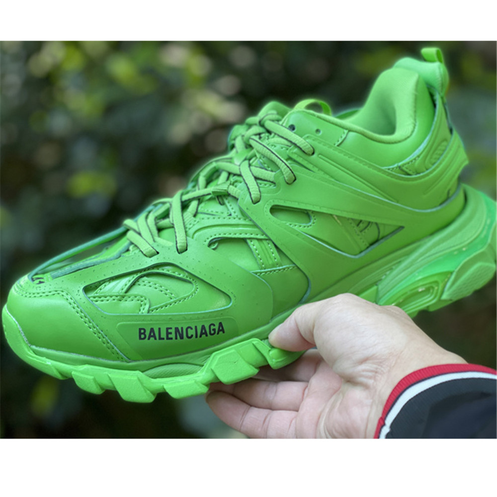 Balenciaga Track Sneaker In Green - DesignerGu