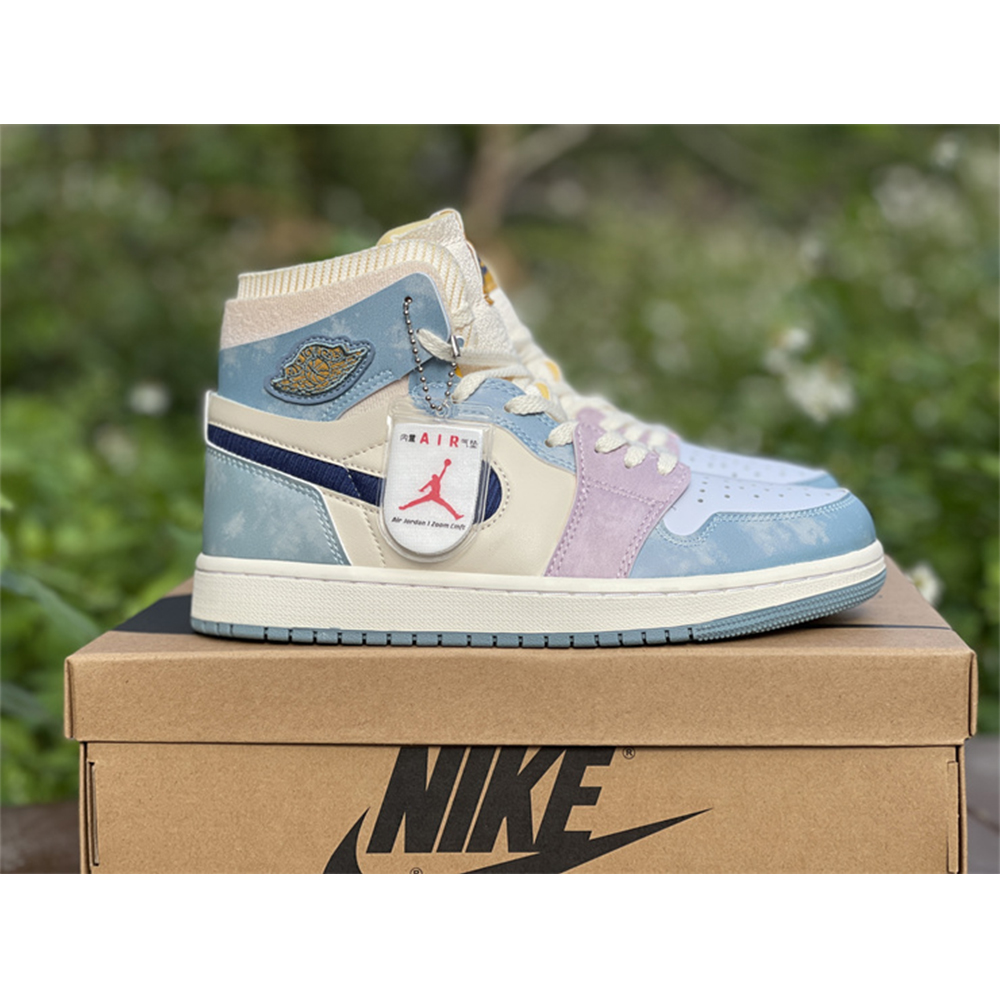 Air Jordan 1 Zoom CMFT “Celestine Blue” Sneaker - DesignerGu