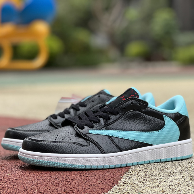 Jordan Travis Scott X Nike Air Jordan 1 Low Top Sneaker - DesignerGu