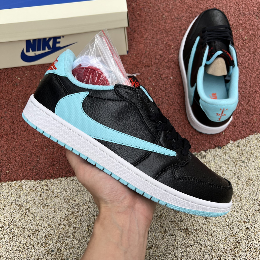 Jordan Travis Scott X Nike Air Jordan 1 Low Top Sneaker - DesignerGu