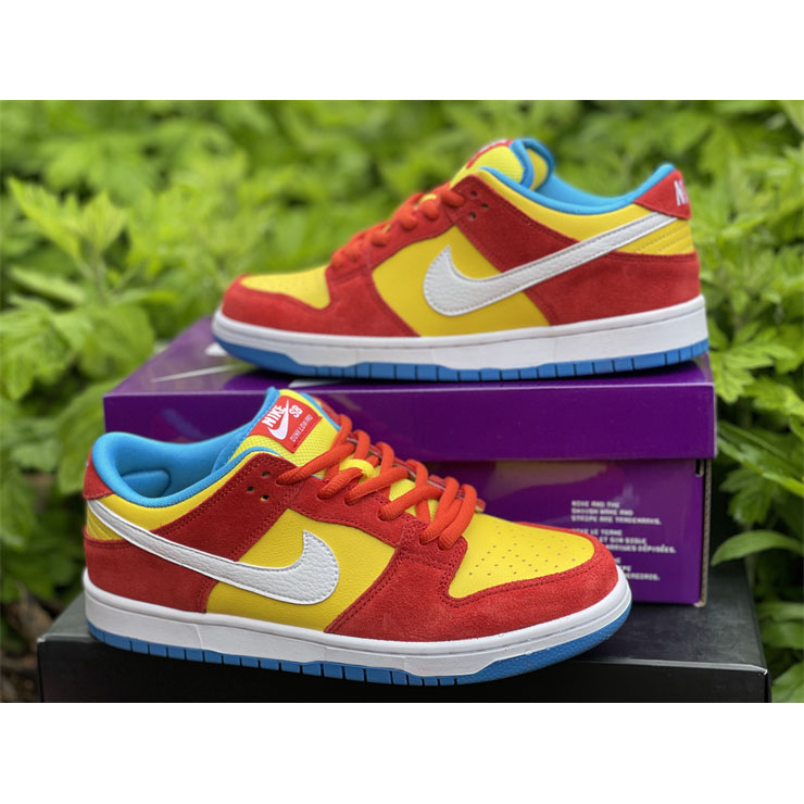 Nike SB Dunk Low “Bart Simpson” BQ6817-602 - DesignerGu