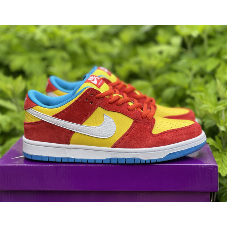 Nike SB Dunk Low “Bart Simpson” BQ6817-602 - DesignerGu