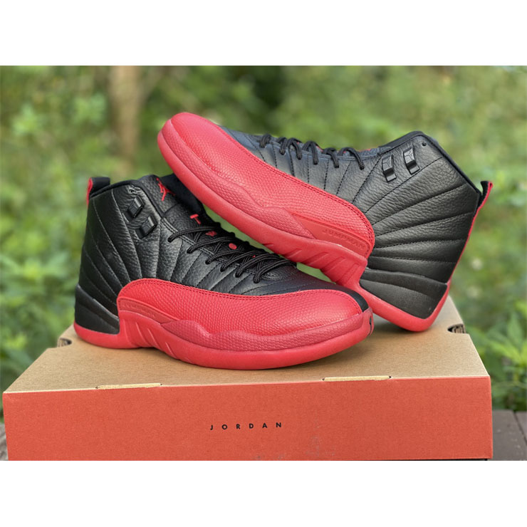 Air Jordan 12 “Flu Game” Sneakers - DesignerGu