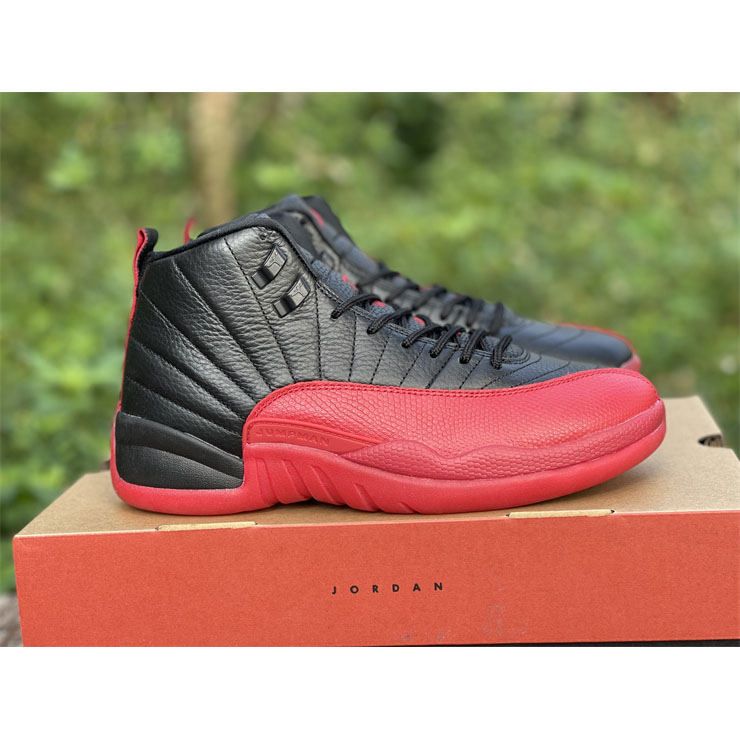 Air Jordan 12 “Flu Game” Sneakers - DesignerGu