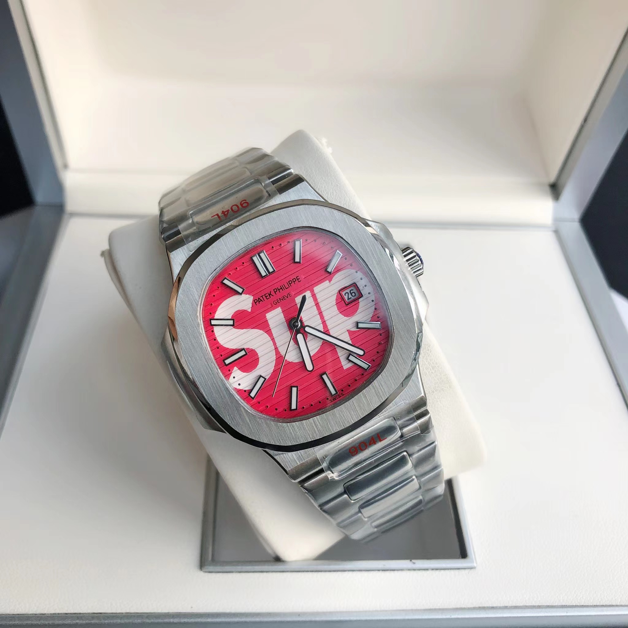 Patek Philipps Sa X Supreme Watch - DesignerGu