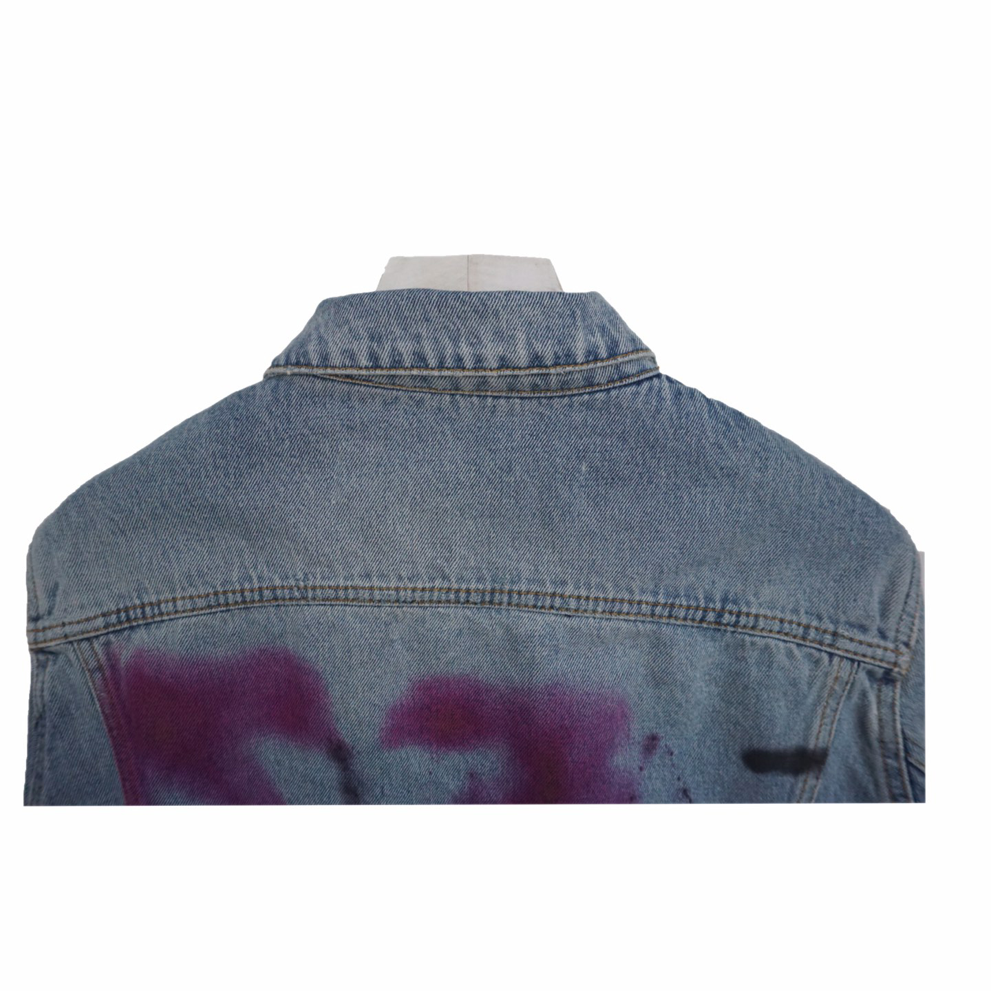 Off White Arrow Denim Jacket - DesignerGu