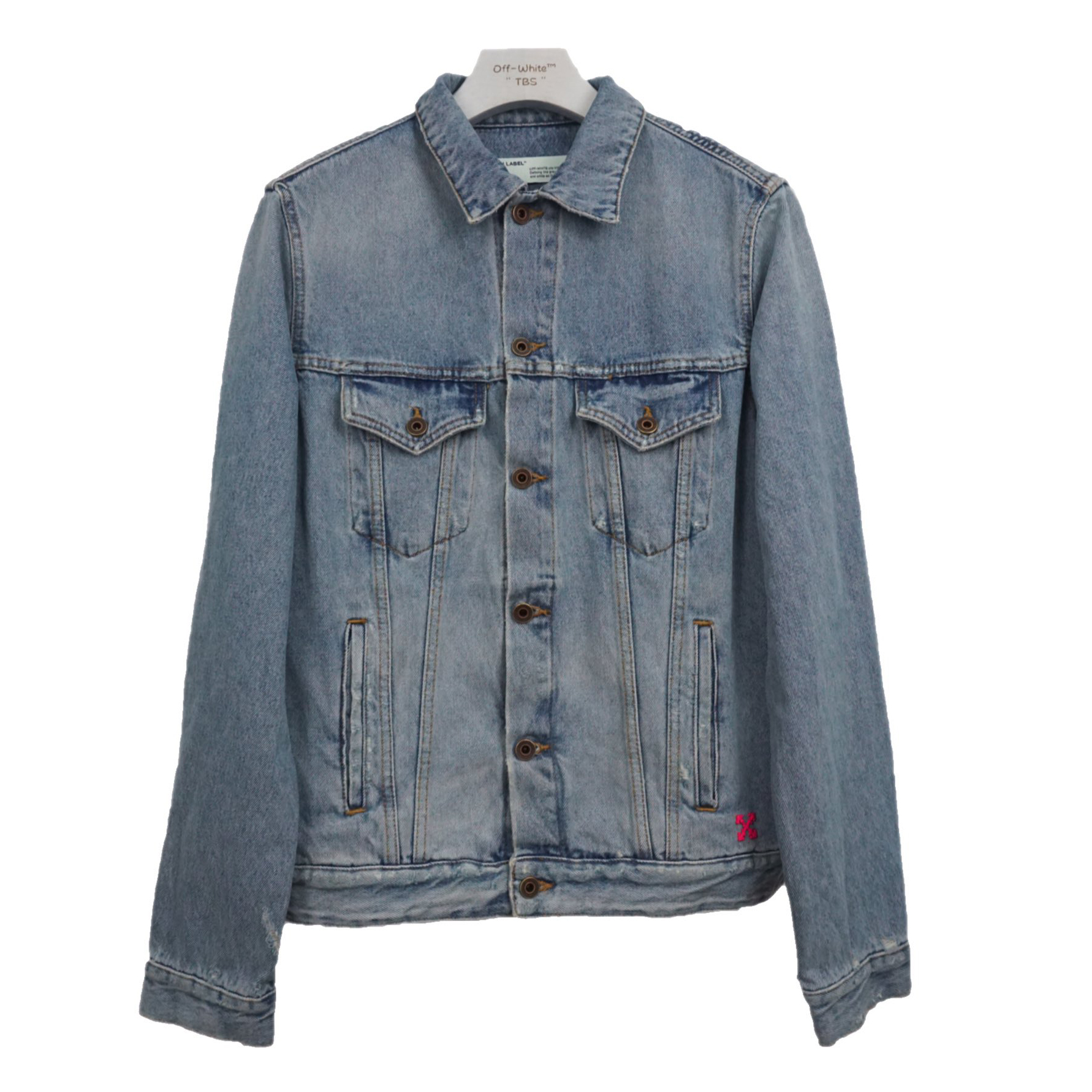 Off White Arrow Denim Jacket - DesignerGu