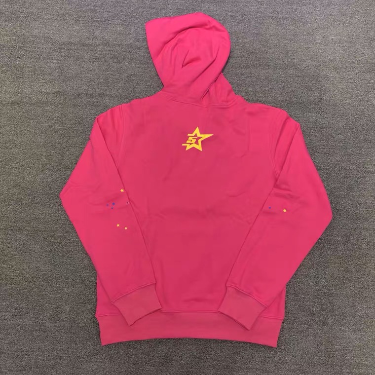 Sp5der P*NK Hoodie Pink - DesignerGu