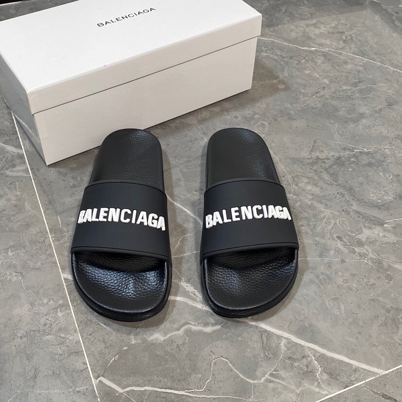 Balenciaga Bb Slide Sandal - DesignerGu