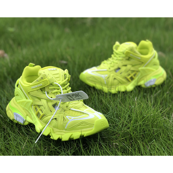 Balenciaga Track.2 Neon  Sneaker - DesignerGu