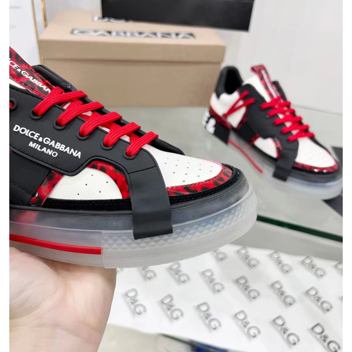 Dolce & Gabbana Dolce & Gabbana Custom 2.Zero Sneakers - DesignerGu