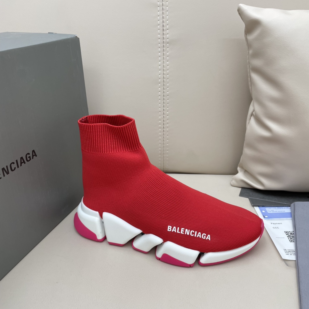 Balenciaga  Speed 2.0 Recycled Knit Sneaker  - DesignerGu