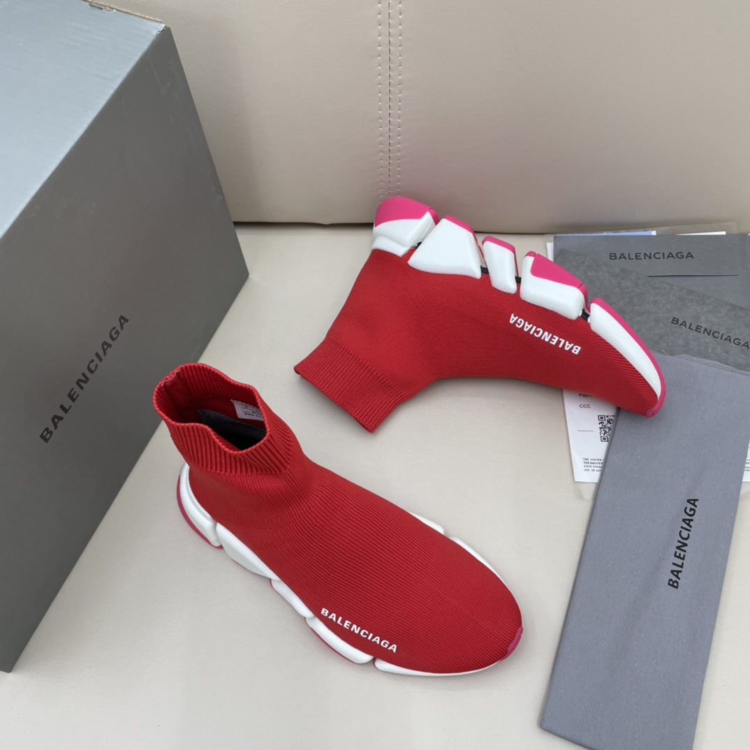 Balenciaga  Speed 2.0 Recycled Knit Sneaker  - DesignerGu