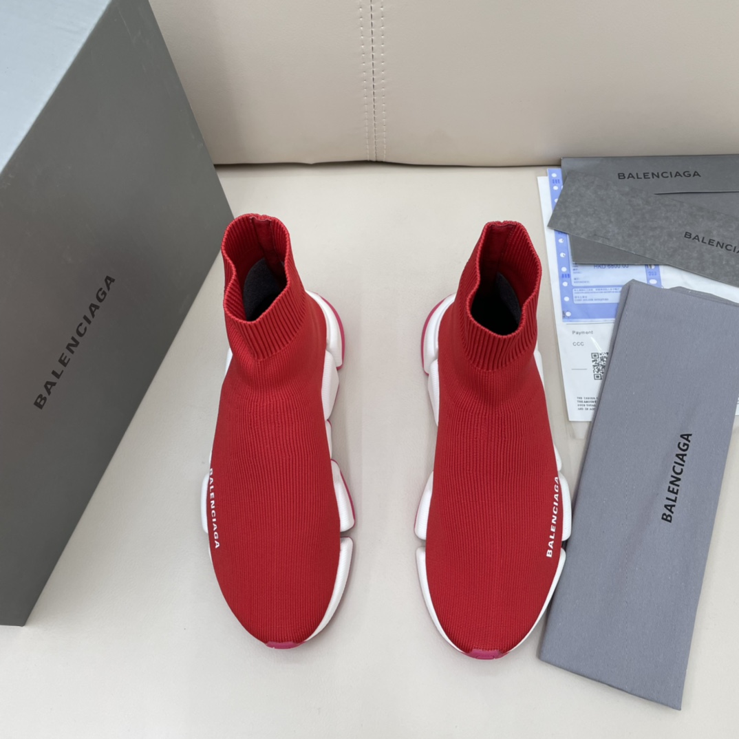 Balenciaga  Speed 2.0 Recycled Knit Sneaker  - DesignerGu