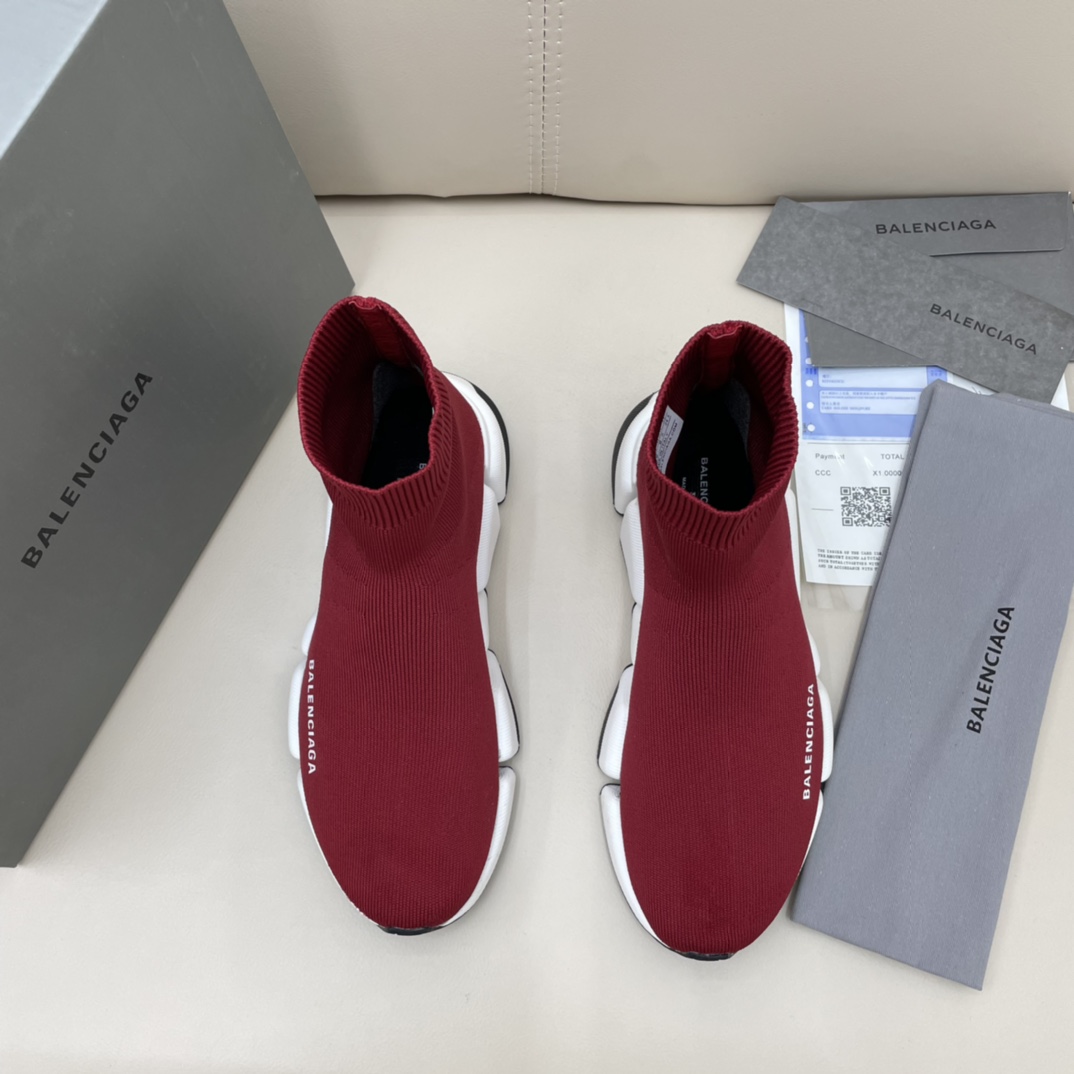 Balenciaga  Speed 2.0 Recycled Knit Sneaker  - DesignerGu